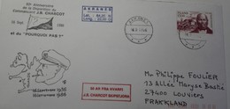 PLI Polaire Commémoratif  Charcot /  Pourquoi Pas Oblitération  16/09/1986. Akranes - Cartas & Documentos