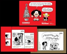 CHRISTMAS-CARTOONS, MAFALDA -QUINO-2017-ARGENTINA-BOOKLET- - Collections, Lots & Series