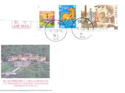 2002.Taiwan, The Letter Sent By Air-mail Post To Moldova - Cartas & Documentos