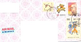 2002.Taiwan, The Letter Sent By Air-mail Post To Moldova - Covers & Documents