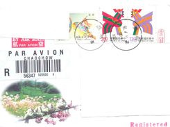 2002.Taiwan, The Letter Sent By Registered Air-mail Post To Moldova - Covers & Documents