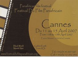 CPM Festival Du Film Panafricain De Cannes (06) - Posters On Cards