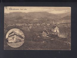 AK Schwaighausen Amt Lahr Gastahaus Z. Sonne 1927 - Lahr