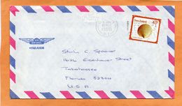 New Zealand Cover Mailed To USA - Lettres & Documents