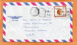 New Zealand Cover Mailed To USA - Covers & Documents