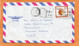 New Zealand Cover Mailed To USA - Brieven En Documenten