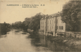 DE / SAARLOUIS / L'Hôpital Et La Sarre / - Kreis Saarlouis