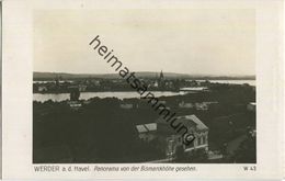 Werder An Der Havel - Panorama Von Der Bismarckhöhe Gesehen - Foto-AK 20er Jahre - Verlag Ludwig Walter Berlin - Werder