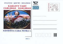 Tchéquie / Cartes Post. (Pre2011/45) Visite Du Tsar Pierre Ier Le Grand (1672-1725) à Karlovy Vary (1711/1712) - Bäderwesen