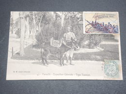 FRANCE - Vignette De L 'Exposition Coloniale De Marseille En 1906 Sur Carte Postale - L 12015 - Lettere