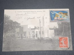 FRANCE - Vignette De L 'Exposition De L 'Electricité De Marseille En 1908 Sur Carte Postale - L 12020 - Lettere