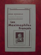 LES MAXIMAPHILES FRANÇAIS : REVUE MENSUELLE N°82 (1953) / ASSOCIATION DES COLLECTIONNEURS DE CARTES MAXIMUM (FRANCAIS) - Filatelie En Postgeschiedenis