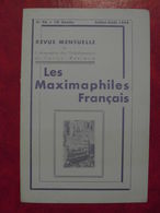 LES MAXIMAPHILES FRANÇAIS : REVUE MENSUELLE N°96 (1954) / ASSOCIATION DES COLLECTIONNEURS DE CARTES MAXIMUM (FRANCAIS) - Filatelia E Storia Postale