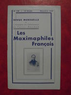 LES MAXIMAPHILES FRANÇAIS : REVUE MENSUELLE N°130 (1957) / ASSOCIATION DES COLLECTIONNEURS DE CARTES MAXIMUM (FRANCAIS) - Filatelie En Postgeschiedenis
