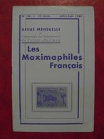 LES MAXIMAPHILES FRANÇAIS : REVUE MENSUELLE N°136 (1958) / ASSOCIATION DES COLLECTIONNEURS DE CARTES MAXIMUM (FRANCAIS) - Filatelie En Postgeschiedenis