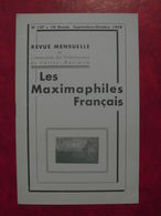 LES MAXIMAPHILES FRANÇAIS : REVUE MENSUELLE N°137 (1958) / ASSOCIATION DES COLLECTIONNEURS DE CARTES MAXIMUM (FRANCAIS) - Filatelia E Historia De Correos