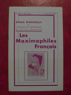 LES MAXIMAPHILES FRANÇAIS : REVUE MENSUELLE N°304 (1975) / ASSOCIATION DES COLLECTIONNEURS DE CARTES MAXIMUM (FRANCAIS) - Filatelie En Postgeschiedenis