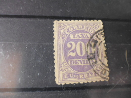 BRESIL TIMBRE TAXE  YVERT   N°22 B - Segnatasse