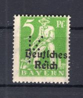 Bayern PORTOFREIHEIT 7 LUXUS**POSTFRISCH BPP 70EUR (75172 - Bavaria