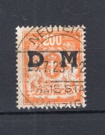 Danzig DIENST 38 Echt Gest. BPP 40EUR (74732 - Dienstmarken