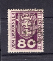 Danzig PORTO 6a FARBE Gest. BPP 32EUR (75958 - Postage Due