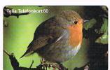 SVEZIA (SWEDEN) - TELIA  (CHIP) - 1997  BIRDS: ROBIN        -      USED °- RIF. 7697 - Songbirds & Tree Dwellers