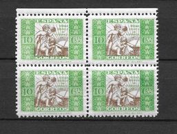 LOTE 1892 D  ///  (C080)  ESPAÑA  BENEFICENCIA   EDIFIL Nº: 10   BLOQ DE 4 **MNH - Wohlfahrtsmarken