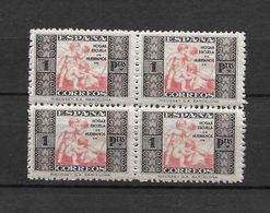 LOTE 1892 D  ///  (C080)  ESPAÑA  BENEFICENCIA   EDIFIL Nº: 6   BLOQ DE 4 **MNH - Beneficiencia (Sellos De)