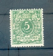 DR-Pfennigzeit 46a Ungummiert * MH BPP Ca 100EUR (72951 - Unused Stamps