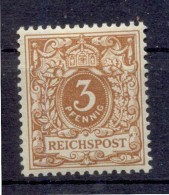 DR-Pfennigzeit 45c FARBE LUXUS**POSTFRISCH BPP 100EUR (72164 - Unused Stamps