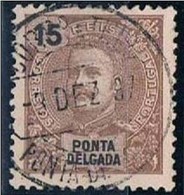 Ponta Delgada, 1897, # 16, Used - Ponta Delgada