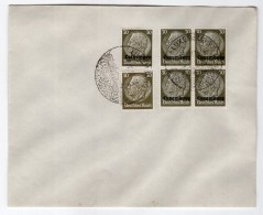 Luxemburg Phil.Umschlag 11+Lo11+DR523 LÄNDER-MISCHFRANKATUR (R8122 - Ocupación 1938 – 45