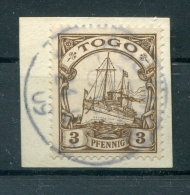 Togo 7 STEMPEL ASSAHUN Gest. Luxusbriefstück (Z9854 - Togo