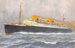 Delcampe - 07196 "NORDDEUTSCHER LLOYD BREM-VIERSCHRAUBEN-TURBINEN-SCHNELDAMPFER-EUROPA" CART SPED 1943 BOLLO HITLER - Banken