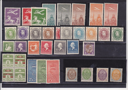 DANEMARK  BEL ENSEMBLE   MH*  COTE: 520 EUROS MINIMUM - Collections