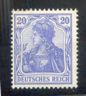 DR-Germania 72b LUXUS* BPP NEUES ATTEST 600EUR (G8077 - Unused Stamps