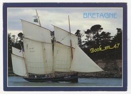 Delcampe - {70859} La Bisquine " La Cancalaise "  " En Baisse " - Segelboote