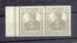 DR-Germania 102 Dgz SEITENRAND Dgz**POSTFRISCH 30EUR (70997 - Unused Stamps