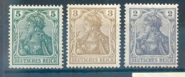 DR-Germania 83/85I FRIEDENSDRUCK**POSTFRISCH 20EUR (70611 - Unused Stamps