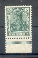 DR-Germania 85IIe FARBE!**POSTFRISCH BPP 400EUR (G3829 - Unused Stamps