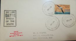 L) 1978 AUSTRALIAN ANTARCTIC TERRITORY, BIRD, ANTARCTIC, NATURE, CIRCULATED COVER IN AUSTRALIAN - FDC