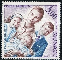 DF1334 Monaco Princess 1966 Queen And Prince 1V MNH - Unused Stamps