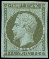 ** EMPIRE NON DENTELE 11b   1c. Olive Clair, Frais Et TB - 1853-1860 Napoléon III.