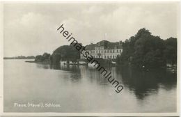 Plaue (Havel) - Schloss - Foto-AK 30er Jahre - Verlag Max Engel Plaue (Havel) - Brandenburg