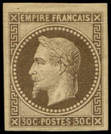 * EMPIRE LAURE R30c  30c. Brun, ROTHSCHILD, TB. C - 1863-1870 Napoleon III With Laurels