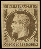 * EMPIRE LAURE R30c  30c. Brun, ROTHSCHILD, TB. C - 1863-1870 Napoléon III Lauré