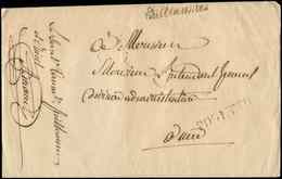 Let OBLITERATIONS PAR DEPARTEMENTS 87/ALPES-MARITIMES Cursive GUILLAUMES S. LSC, MP Rouge POGETTO, Sans Date, TB - 1849-1876: Klassik