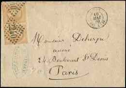 Let POSTE MARITIME N°28B PAIRE Obl. GC 2240 S. Env., Càd ALGER BAT A VAP 10/5/69, TB - Schiffspost