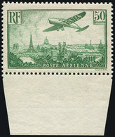 ** POSTE AERIENNE 14  50f. Vert-jaune, Bdf, TB - 1927-1959 Ungebraucht