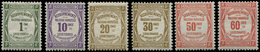 * TAXE 43/48 Timbres Pour Recouvrements, Valeurs Impayées, TB - 1859-1959 Gebraucht